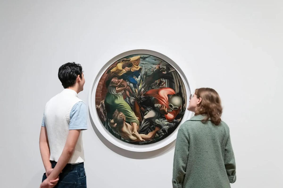 Guston, Bombardment (1937)
© Tate (Larina Fernandes)