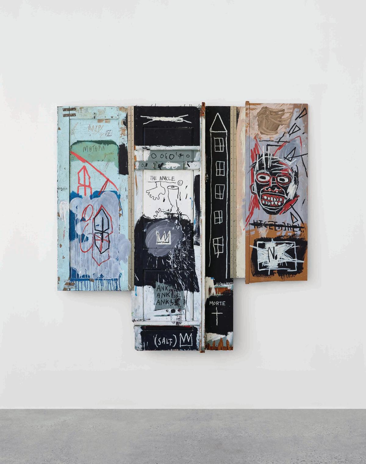 “PORTRAIT OF THE ARTIST AS A YOUNG DERELICT”: © JEAN-MICHEL BASQUIAT, © SOTHEBY’S