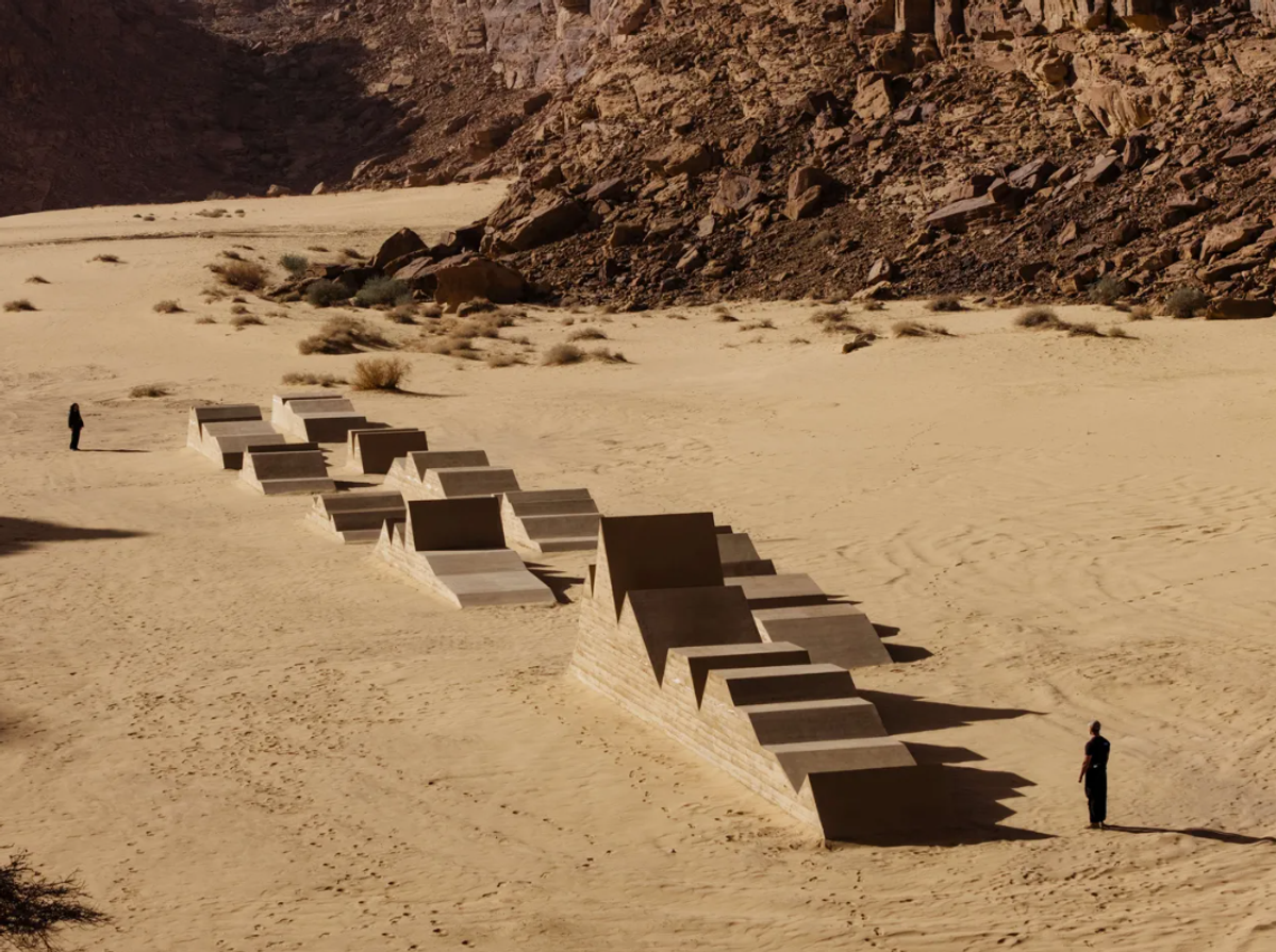 Sara Abdu, Desert X AlUla 2026 (Fotoğraf: Lance Gerber)