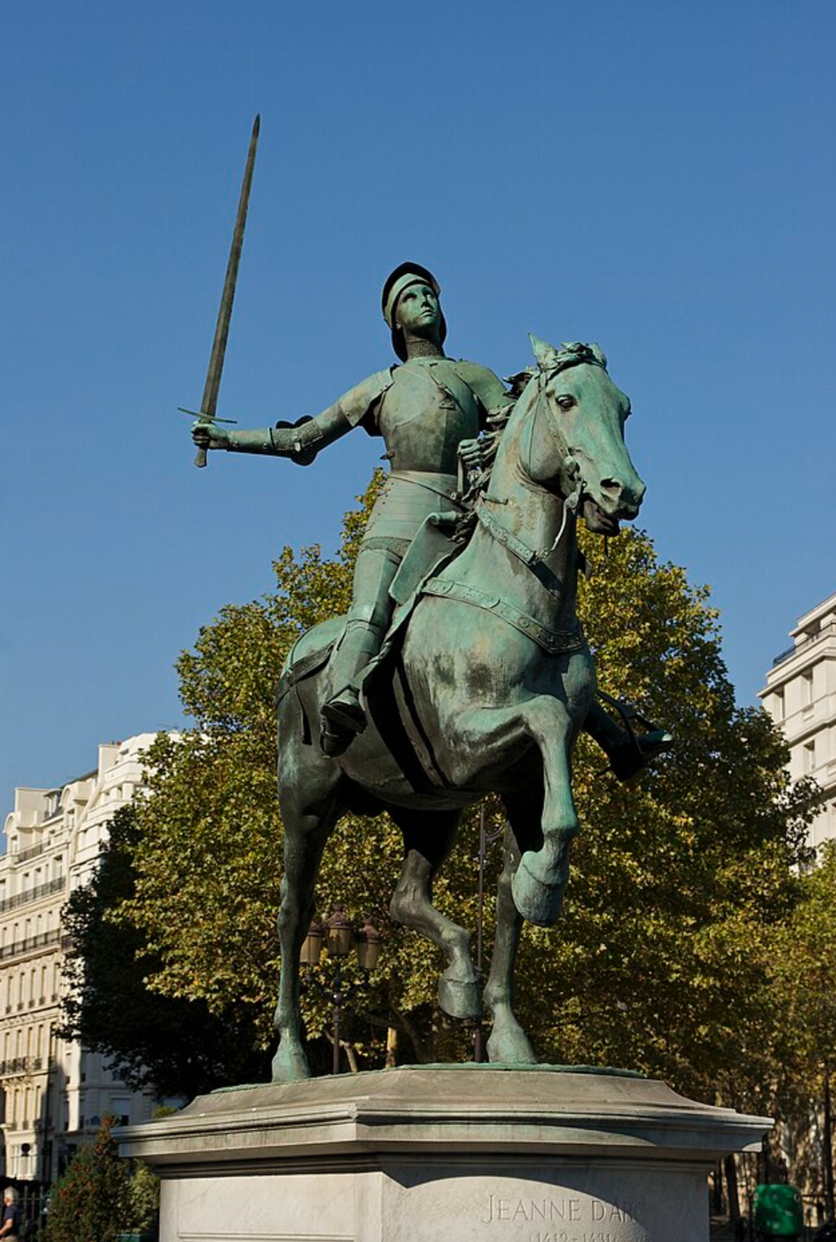 Joan of Arc, Paul Dubois, Paris.

Wikimedia Commons 