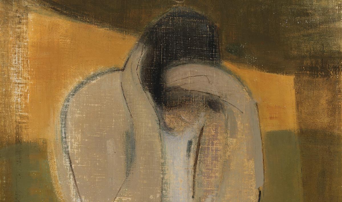 Helene Schjerfbeck, The Gipsy Woman; The Romani Woman, 1919, Oil on canvas, 66 x 55.5 cm, Finnish National Gallery Ateneum Art Museum