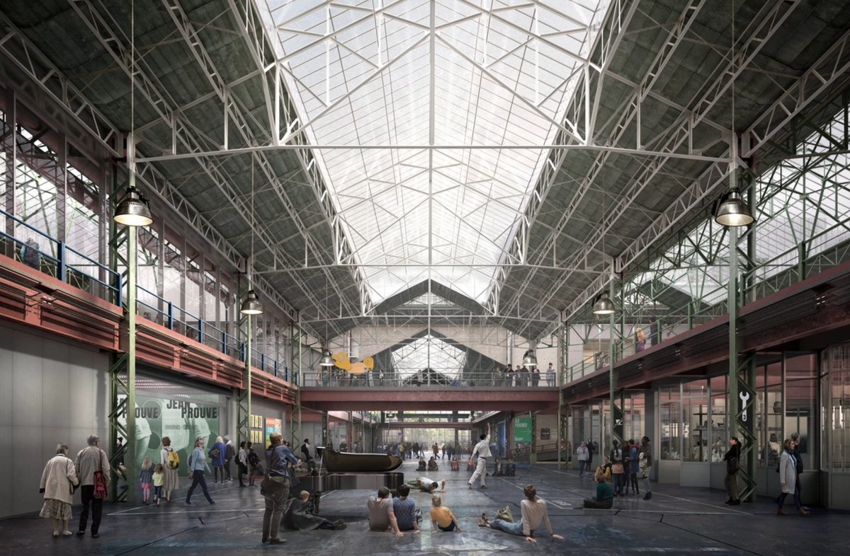 Kanal içindeki sokak tasarımının görselleştirmesi
Atelier Kanal © Secchi Smith