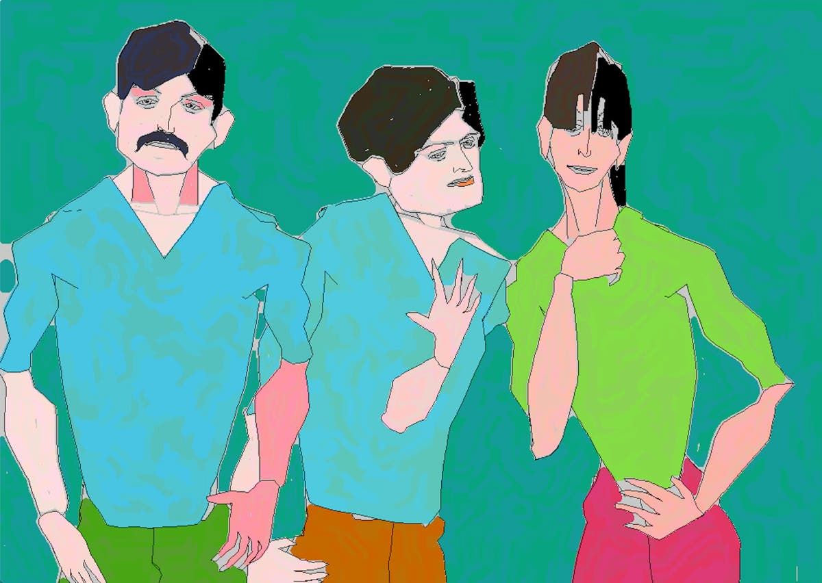 Harold Cohen, AARON KCAT, 2001. Whitney Museum of American Art, New York © Harold Cohen Trust