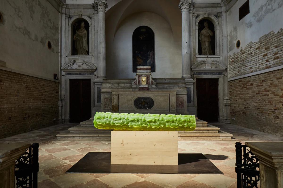 Rony Plesl, Venice Santa Maria della Visitazione. Fotoğraf: Petr Krejci. Venedik Bienali 2022.