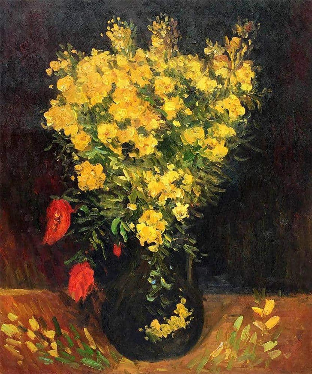 Van Gogh’un “Vazodaki Çiçekler” (1886) tablosu iki kez çalındı. Eser, şu anda Kahire’deki Mohamed Mahmoud Khalil Müzesi’nde sergileniyor.
VAN GOGH, MOHAMED MAHMOUD KHALİL MÜZESİ, KAHİRE