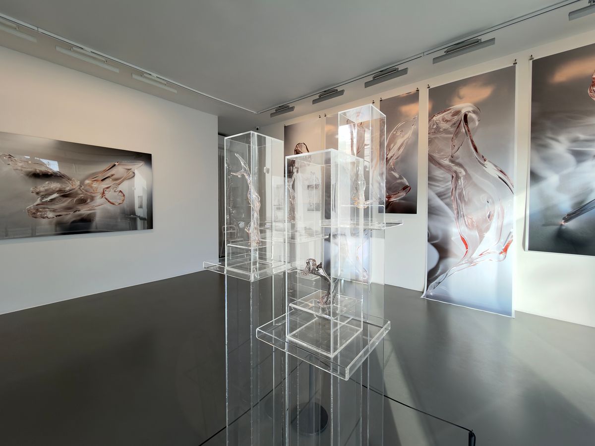 Bir Düşün İçinde'den enstalasyon görüntüsü.
Ani Çelik Arevyan ve Merdiven Art Space izniyle