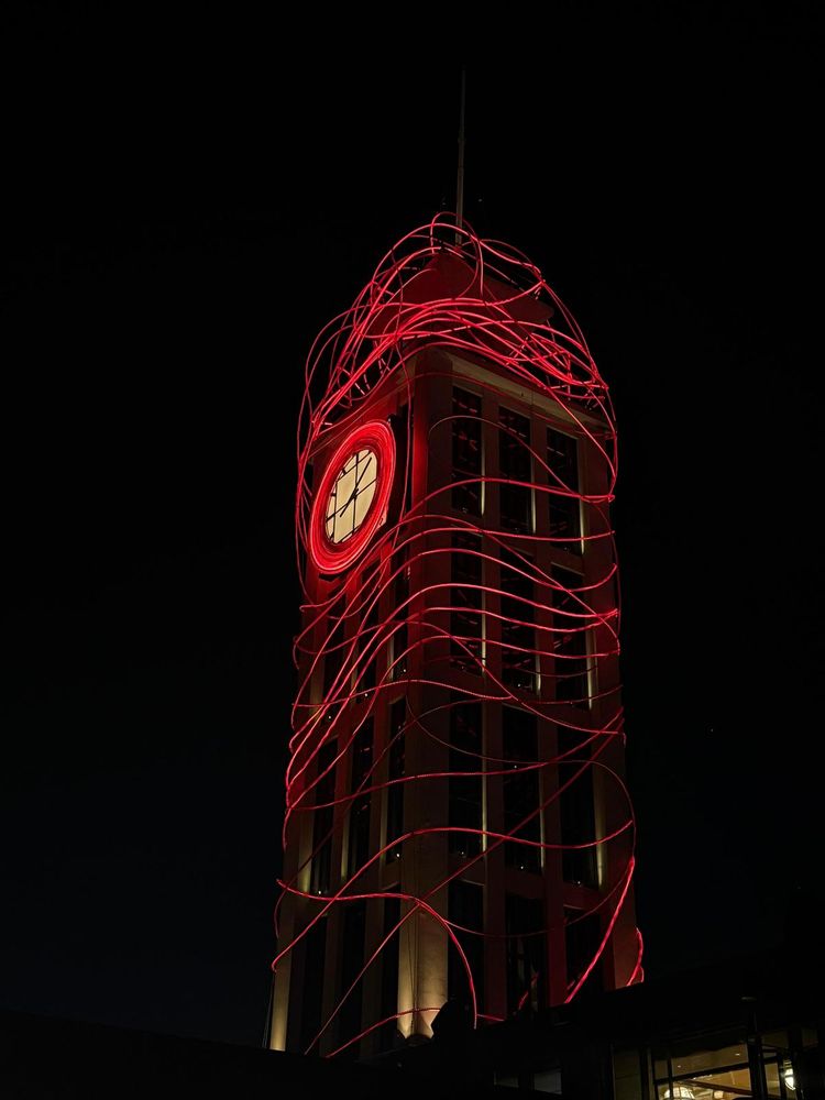 Grimanesa Amoros PASSAGE light installation at the Peninsula Istanbul hotel