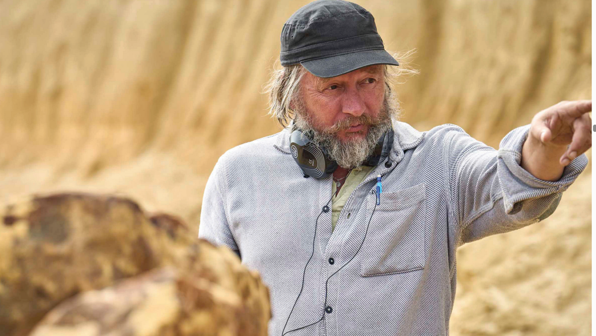 Yönetmen David Mackenzie Fuze: Fünye filminin setinde.