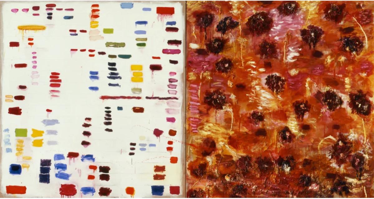 "Primary Fields" (2001), Joan Snyder, Thaddaeus Ropac
SNYDER: © THADDAEUS ROPAC