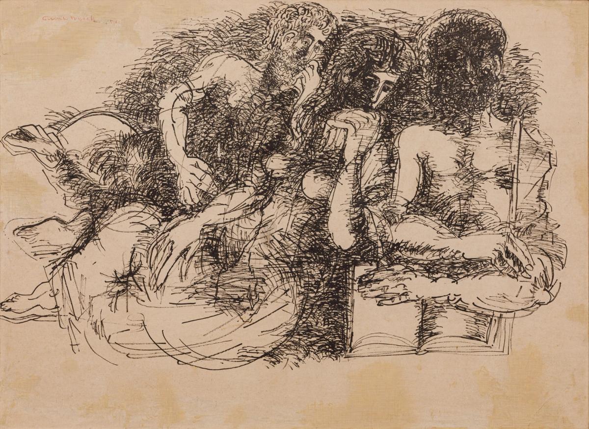 Fikret Mualla, İsimsiz, 1950, Hancan Sanat Koleksiyonu