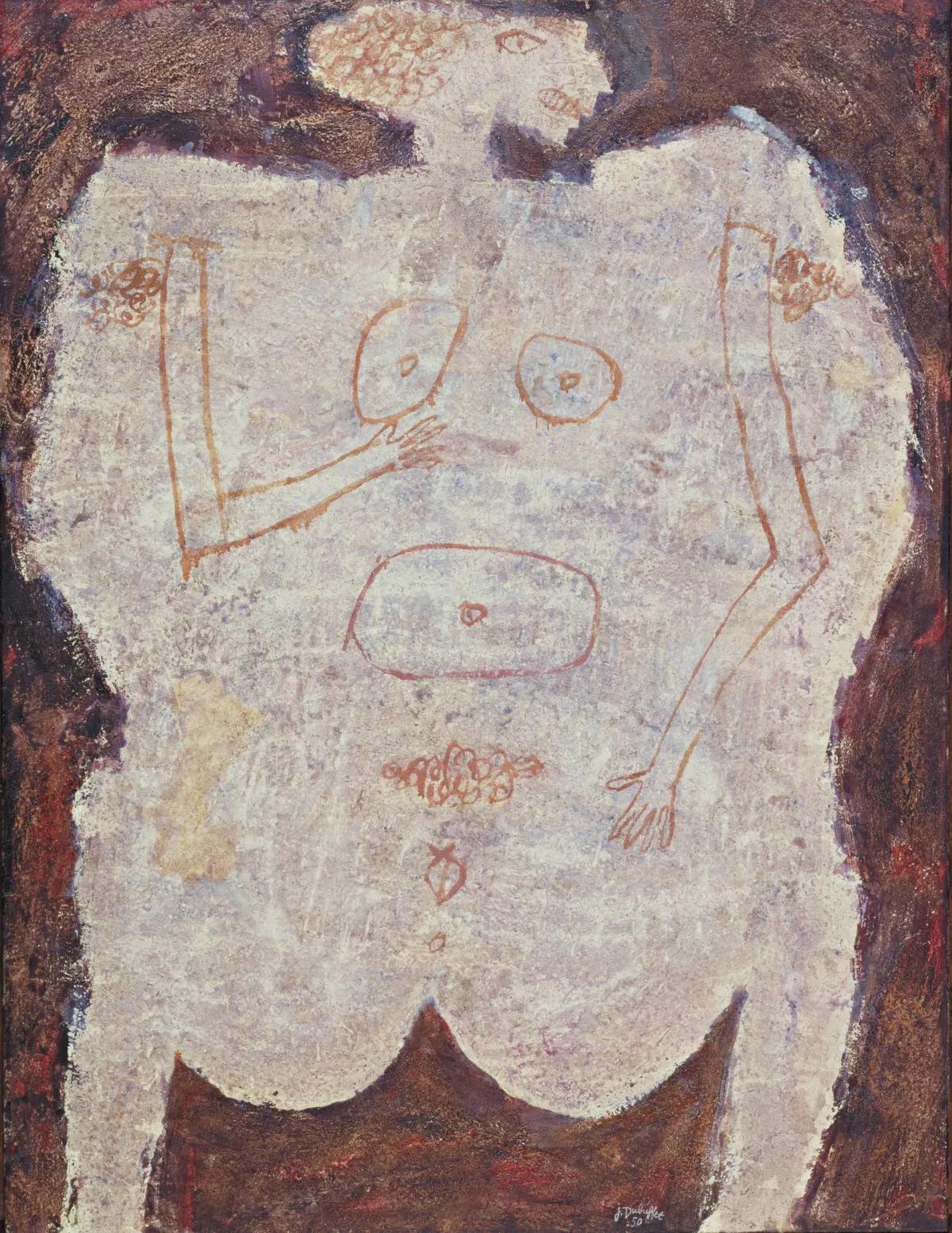 Jean Dubufett, La Juive, 1950. © MoMA, Applicat-Prazan