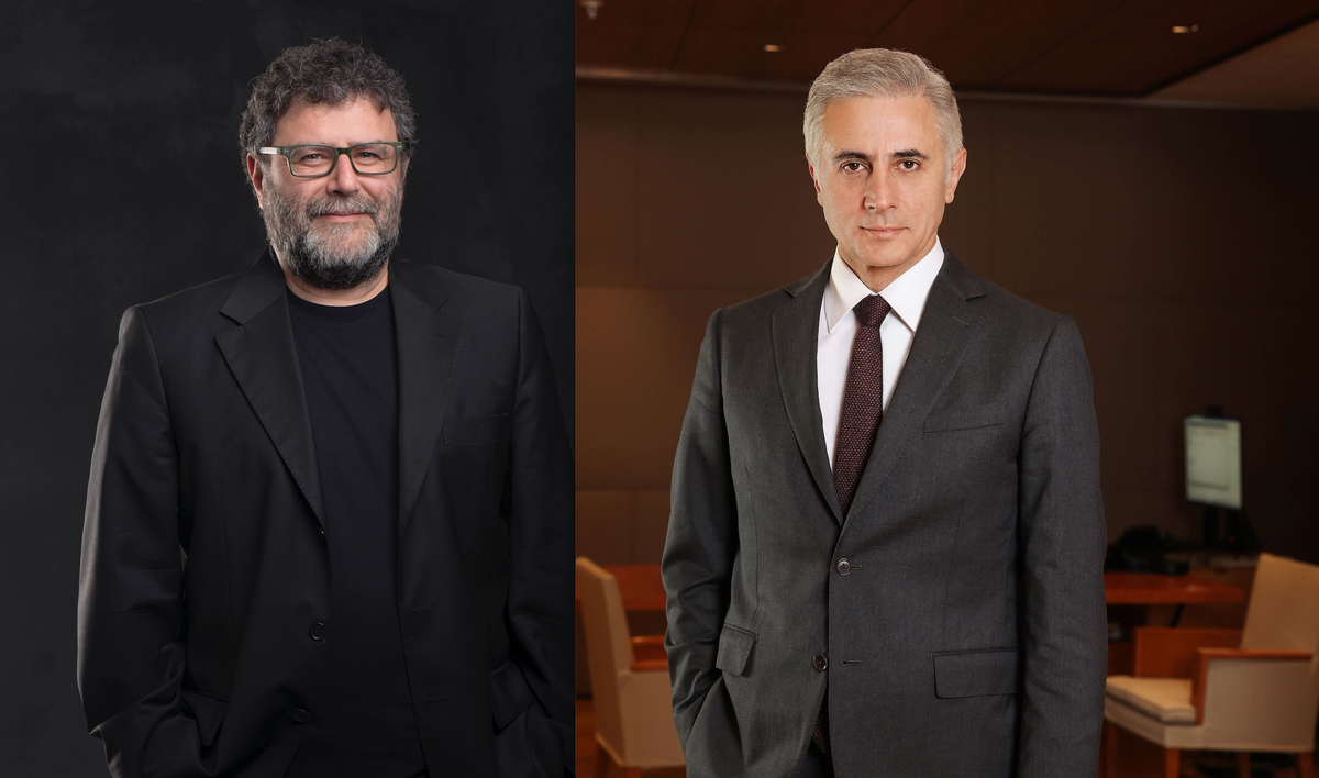 Görgün Taner (solda), Recep Baştuğ (sağda)