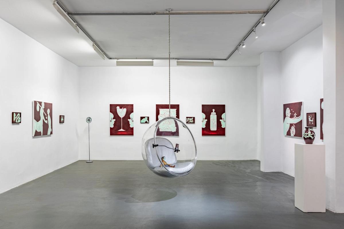 Melih Çebi, Can't Come Still Emerging 
Pilot Galeri 
Fotoğraf: Sahir Uğur Eren