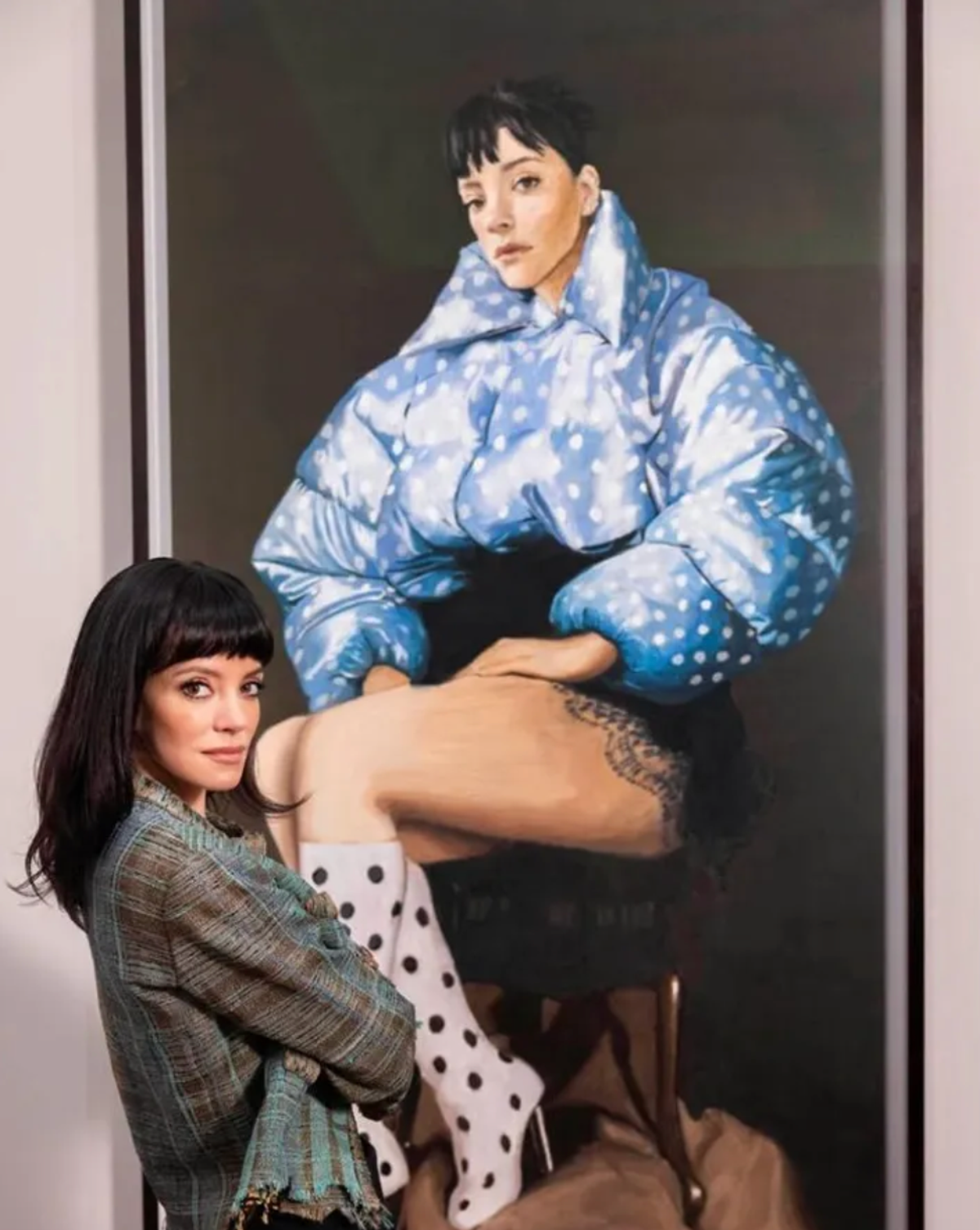 Lily Allen, West End Girl (Lily Allen) (2005) National Portrait Gallery's Fotoğraf: © David Parry / National Portrait Gallery.