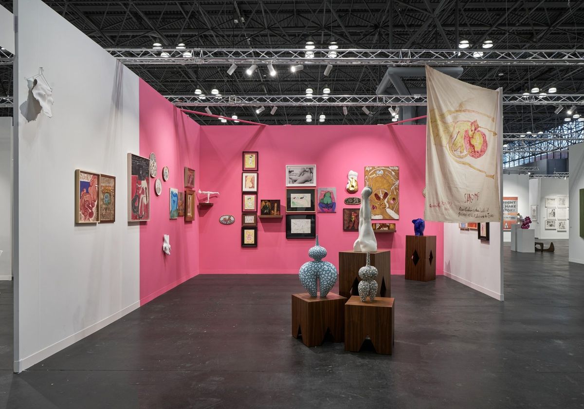 Armory Show'dan enstelasyon görüntüsü