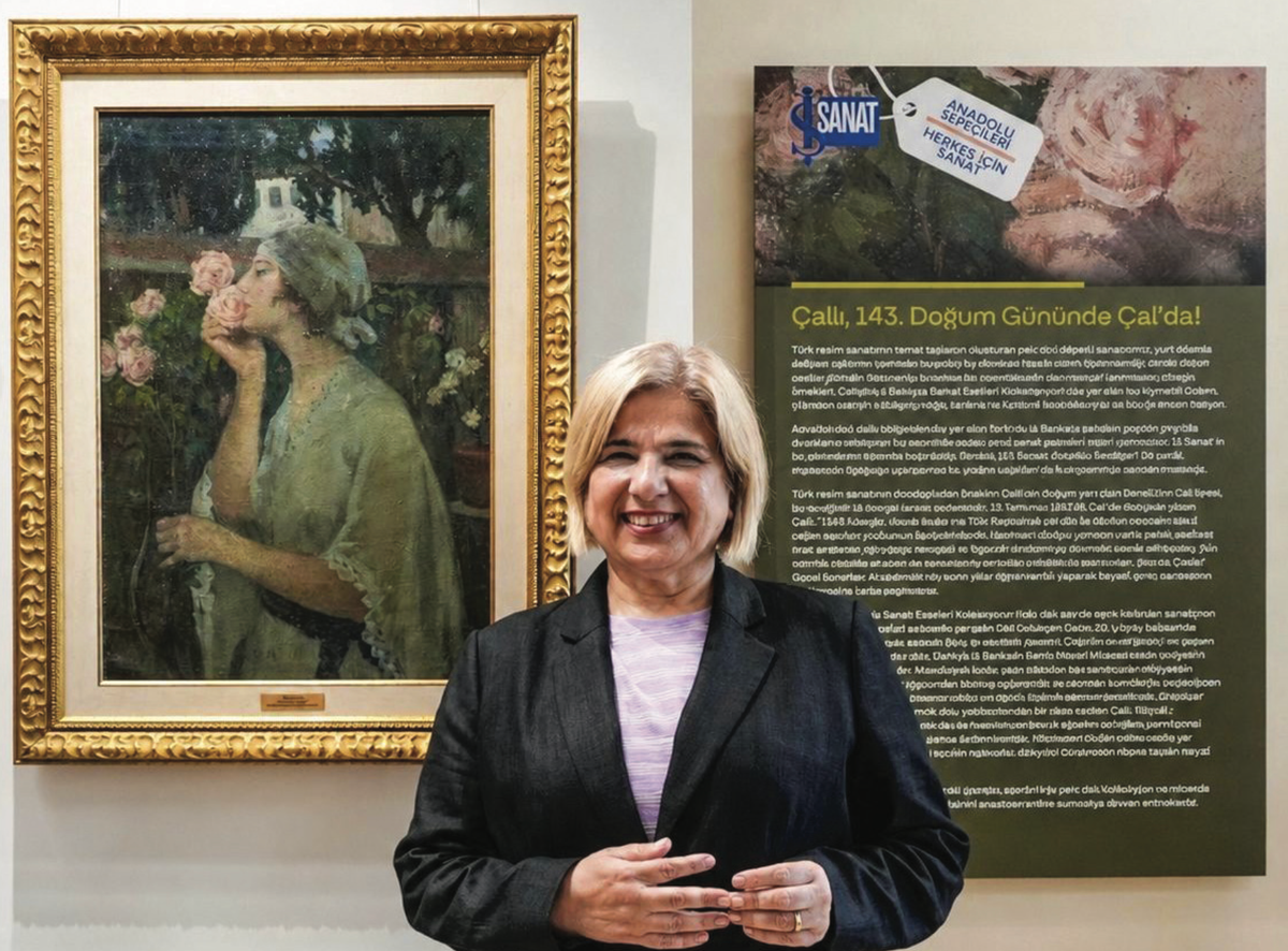 İş Sanat Genel Müdürü Zuhal Üreten 
