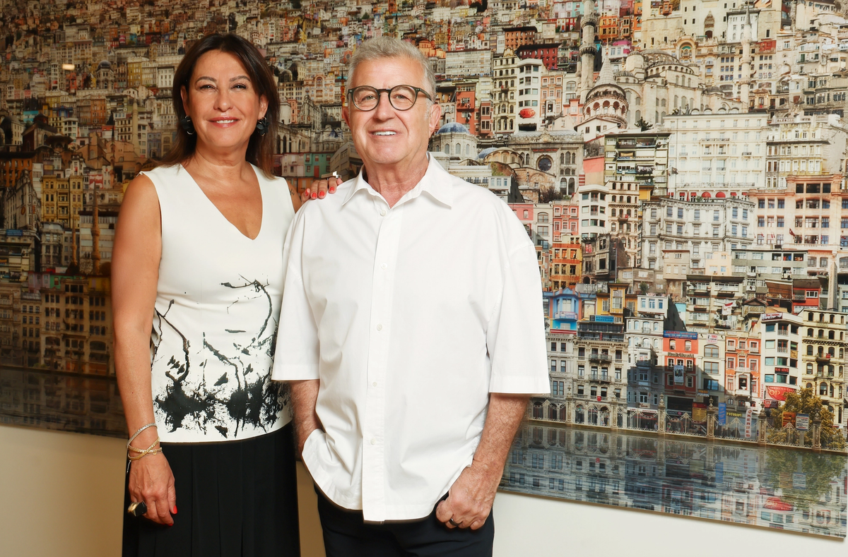 Rabia Bakıcı Güreli ve Ali Güreli. Fotoğraf: Barış Acarlı