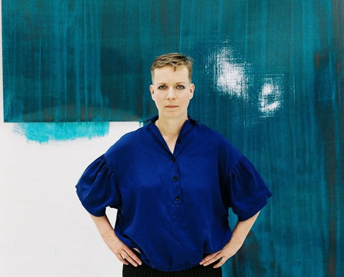 Katharina Grosse © Katharina Grosse 2015; VG Bild-Kunst Bonn, 2015; Fotoğraf: Andrea Stappert. Sanatçının izniyle