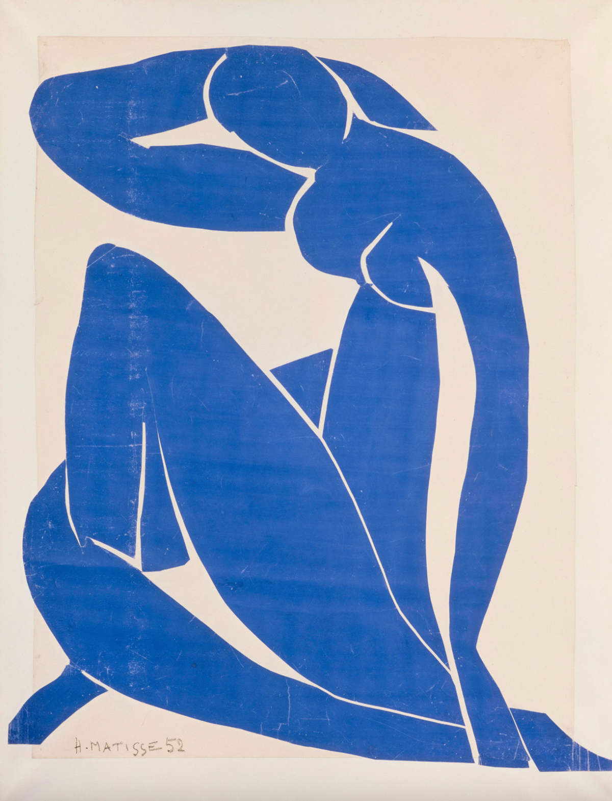 Henri Matisse, Nu bleu II, 1952
MNAM – Centre Pompidou Fotoğraf Arşivi (MNAM-CCI)
