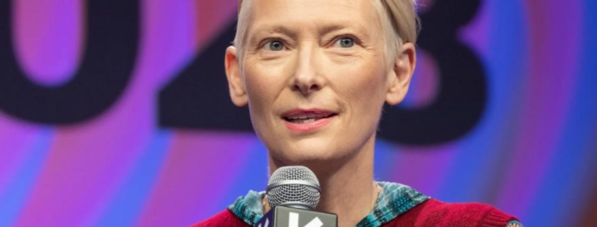 Tilda Swinton
Fotoğraf: artistsforpalestine.org.uk