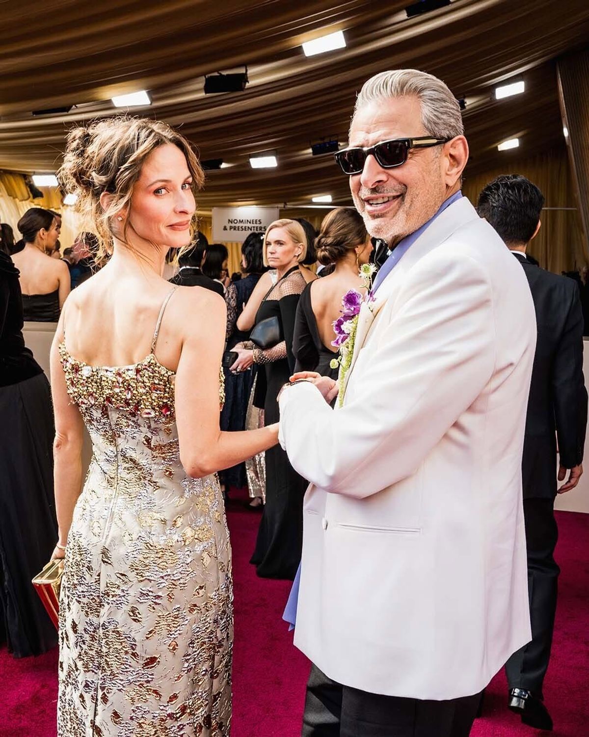 Emilie Livingston ve Jeff Goldblum
Fotoğraf: John Shearer
THE ACADEMY