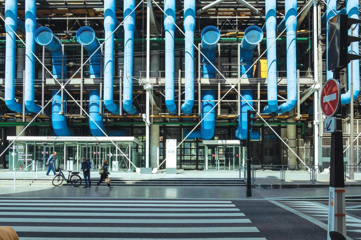 POMPIDOU: ZEFART; LE BON: © DIDIER PLOWY/CENTRE POMPIDOU
