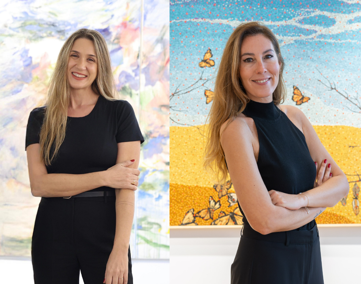 İdil Bilge (sol), Aslı Boduroğlu (sağ)