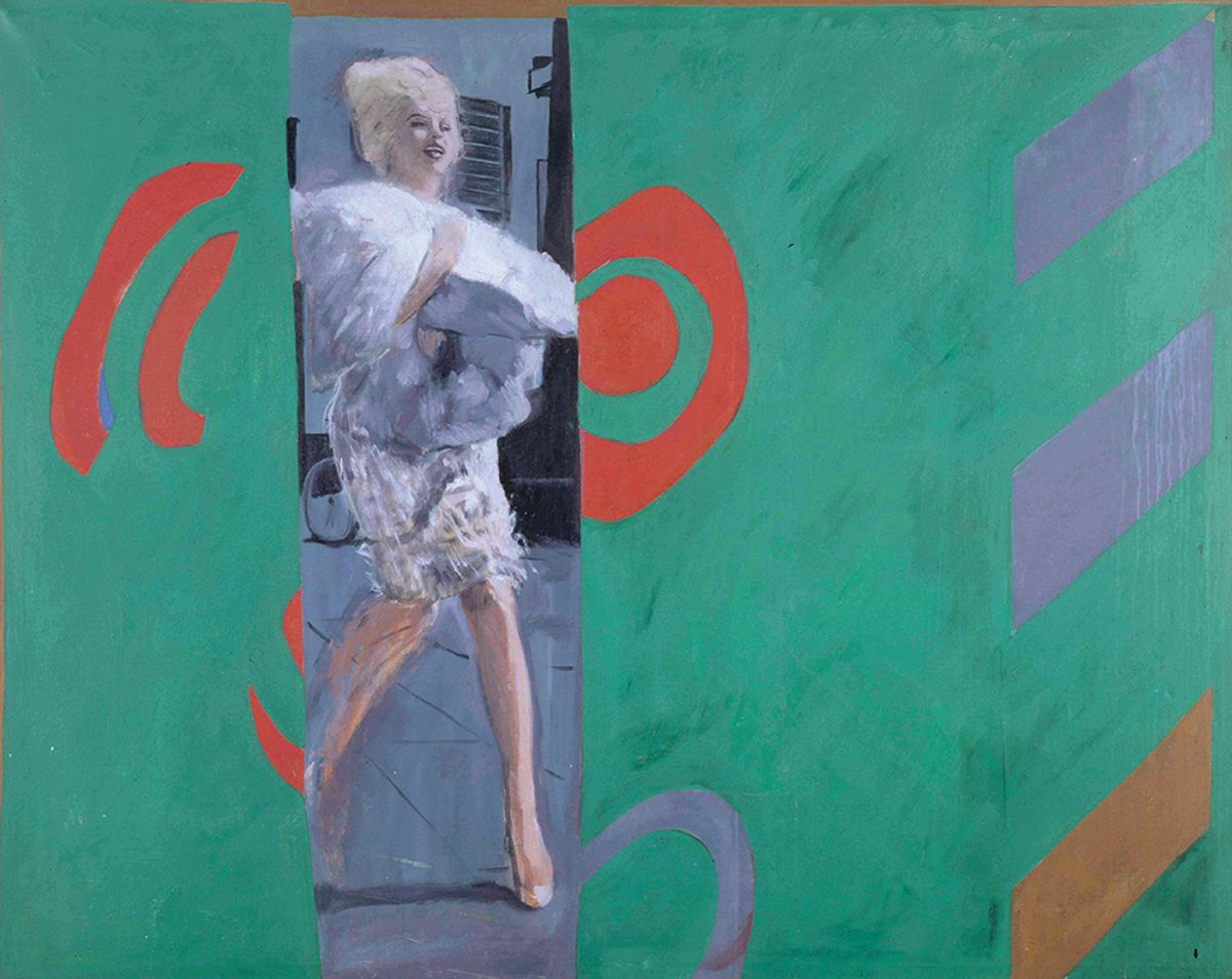 Boty 1961’de Londra’da düzenlenen ilk pop art sergisinde yer alan dört sanatçıdan biriydi. En ünlü eserlerinden biri “The Only Blonde in the World” (1963).

SARIŞIN: © PAULINE BOTY

