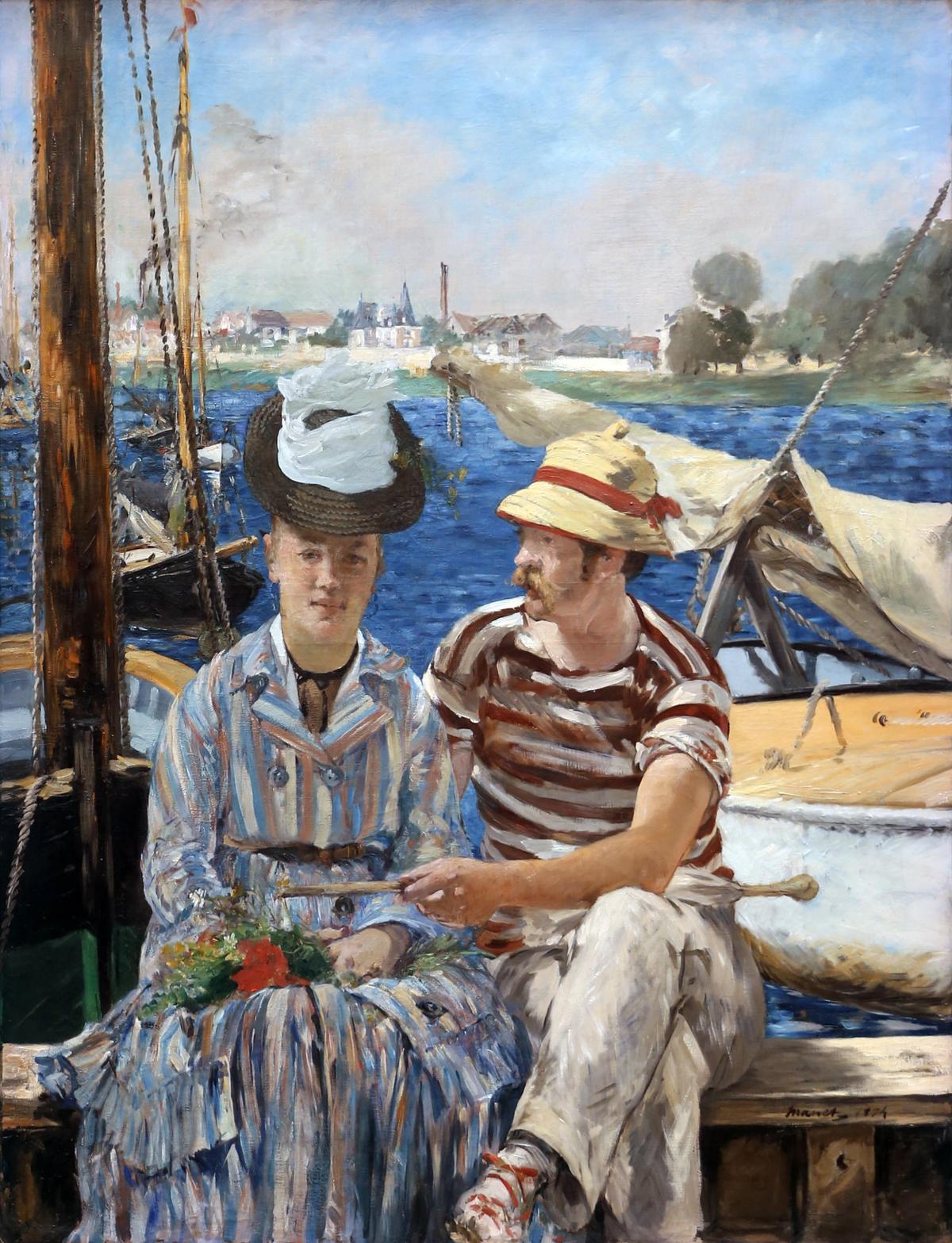 Édouard Manet, “Argenteuil”, 1874. © WIKIMEDIA COMMONS