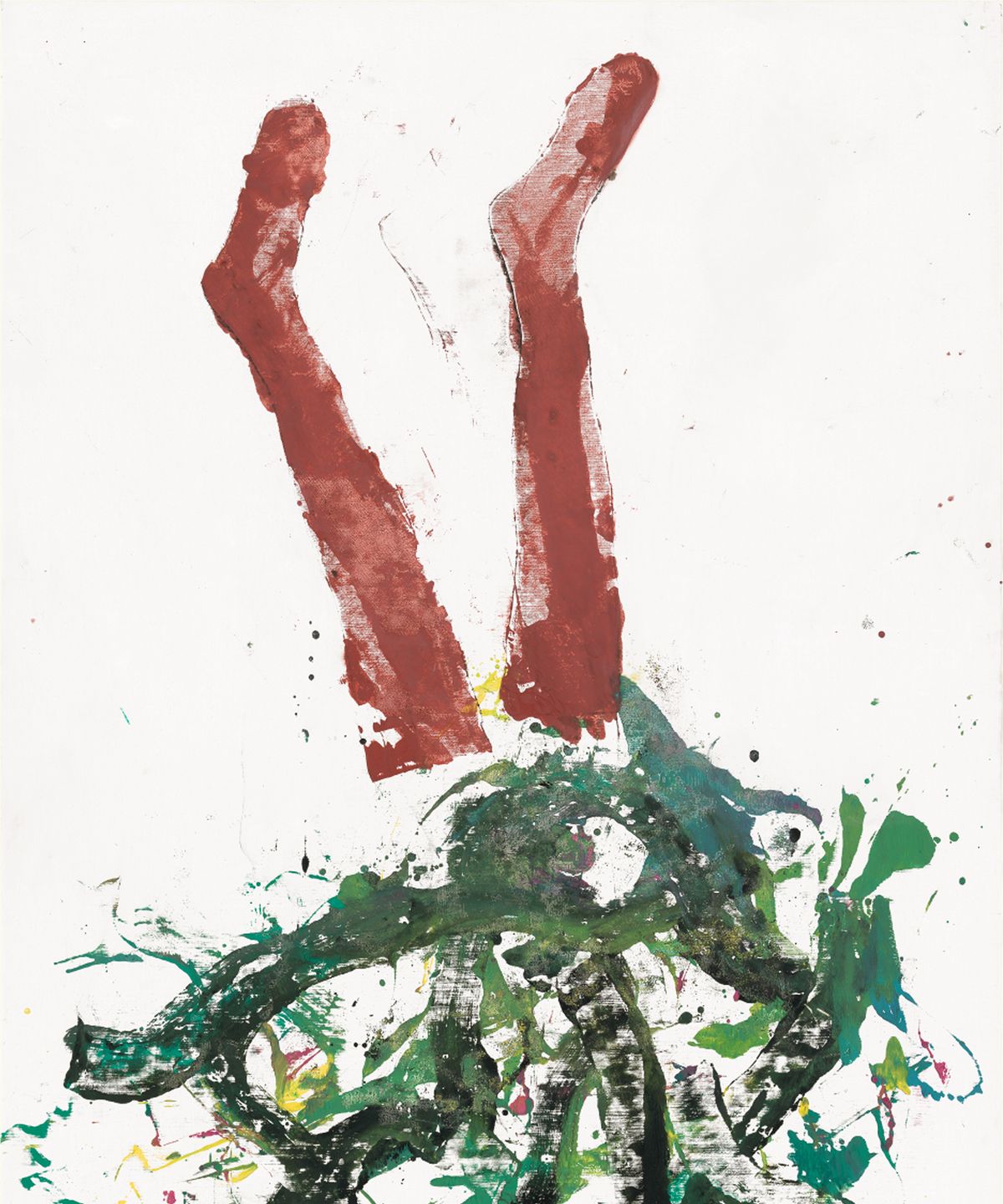 “Kahverengi” (2020) © GEORG BASELITZ