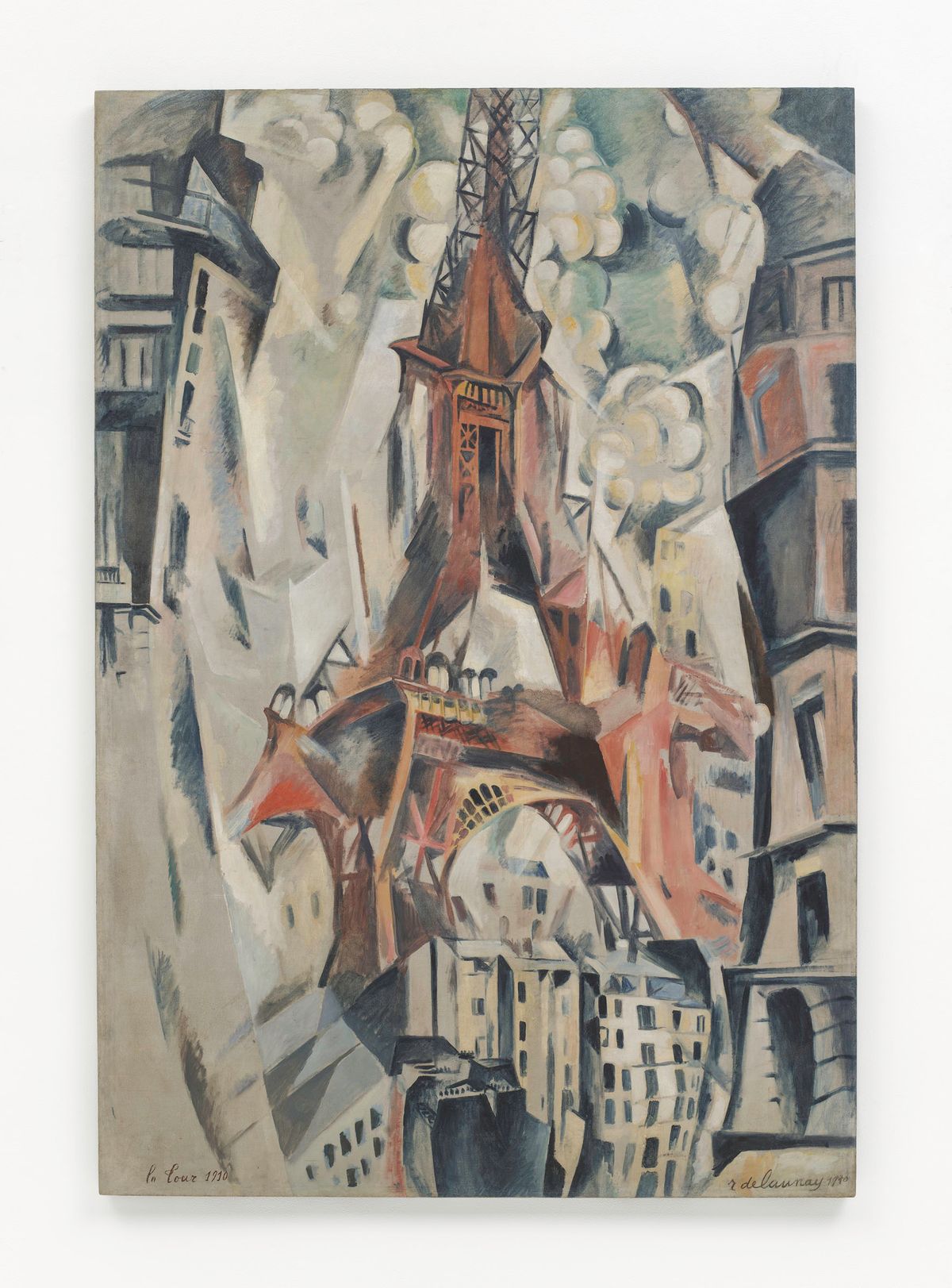 Robert Delaunay, “La Tour Rouge” (1911-1912), 125x90,3 cm.
DELAUNAY: © GUGGENHEIM MUSEUM, FOTOĞRAF: MIDGE WATTLES