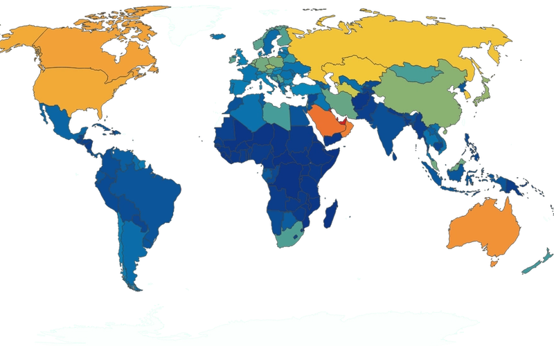 Global CO2 Emissions Per Capita
