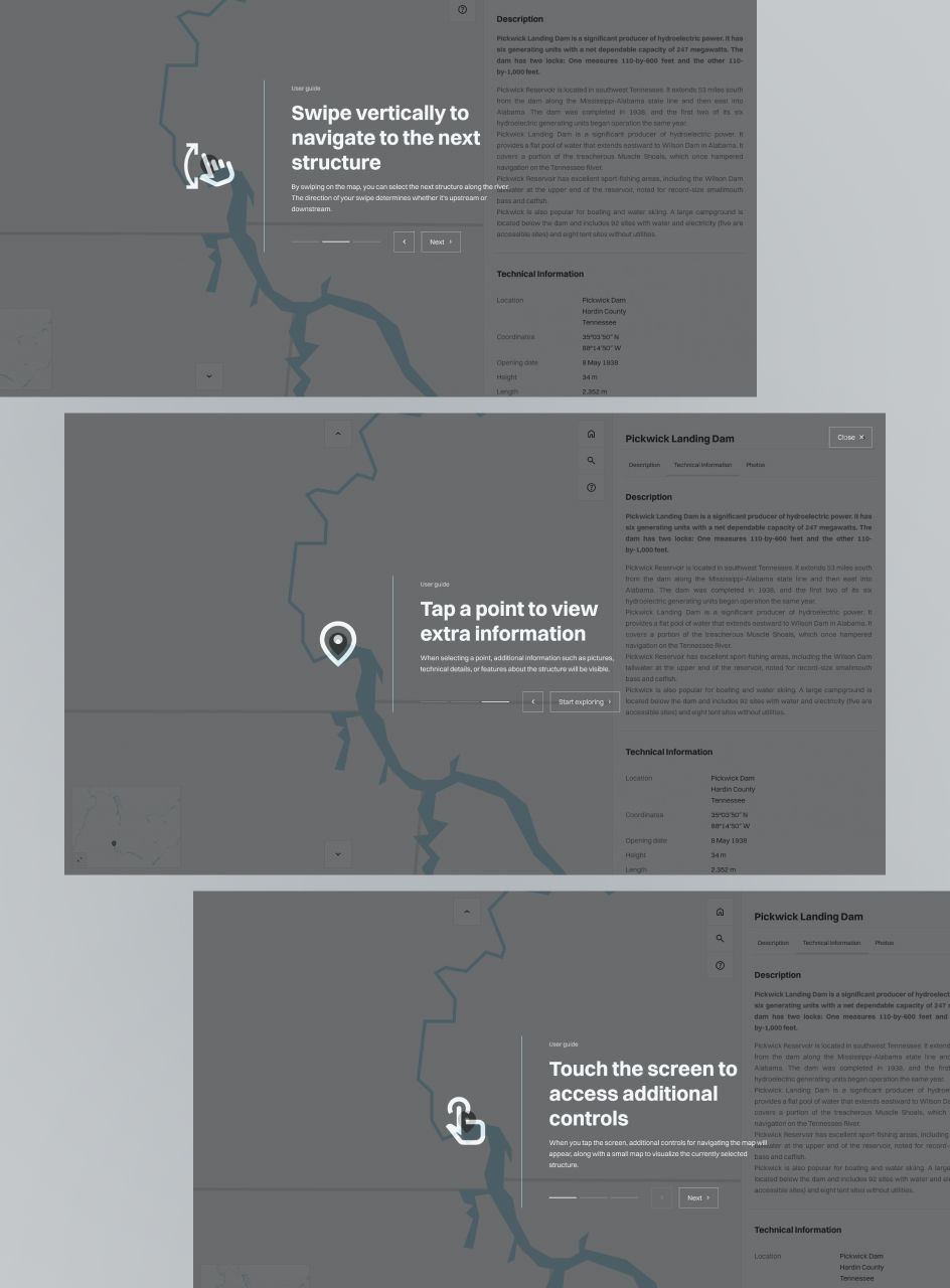 Helppagina's voor extra informatie voor het gebruik van de applicatie