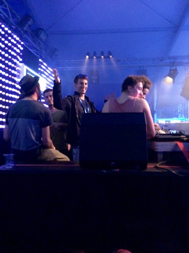 Sebastian at an event during his Voltbox years