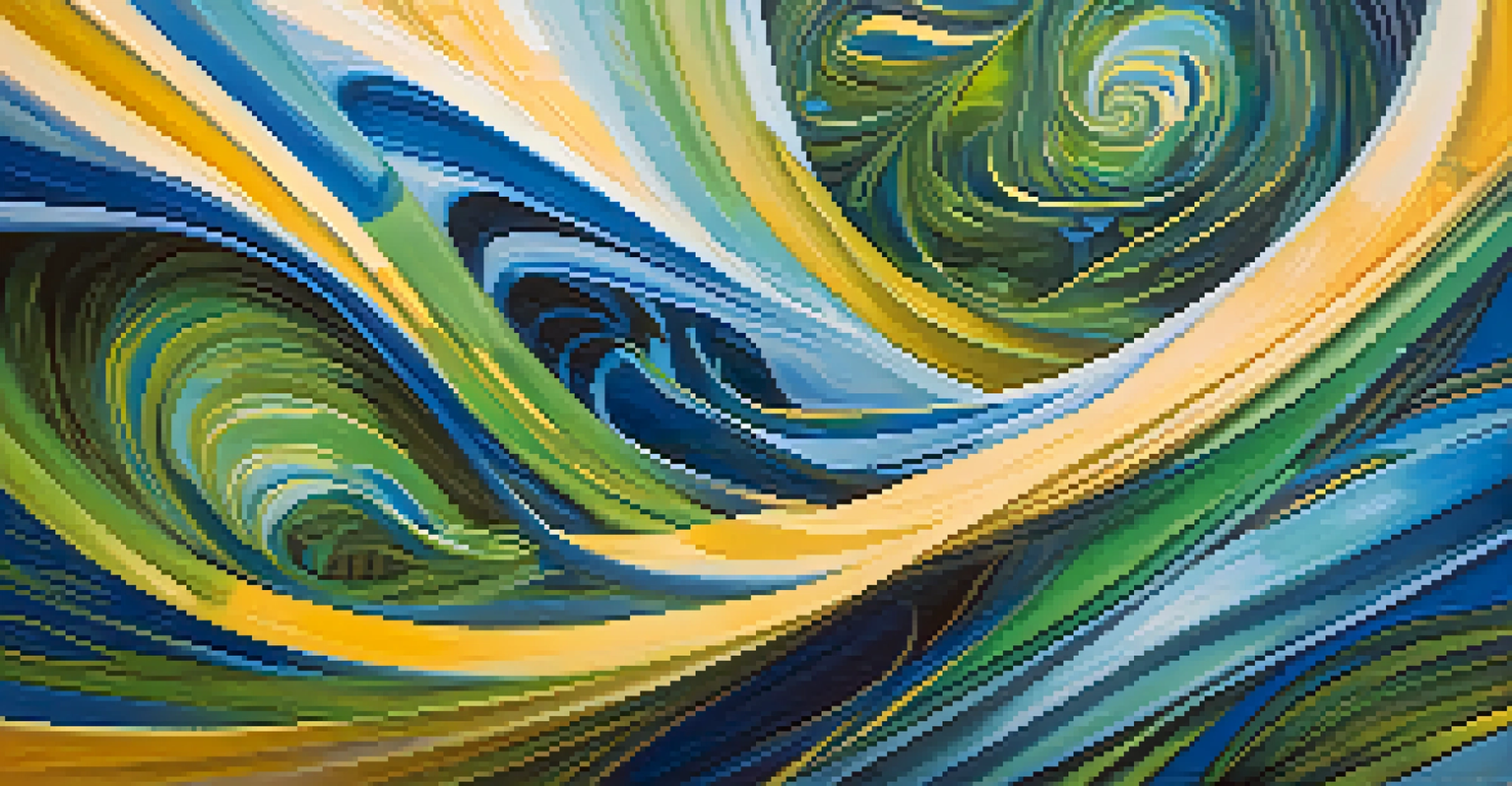 An abstract swirl of colors representing healing and compassion in forgiveness.