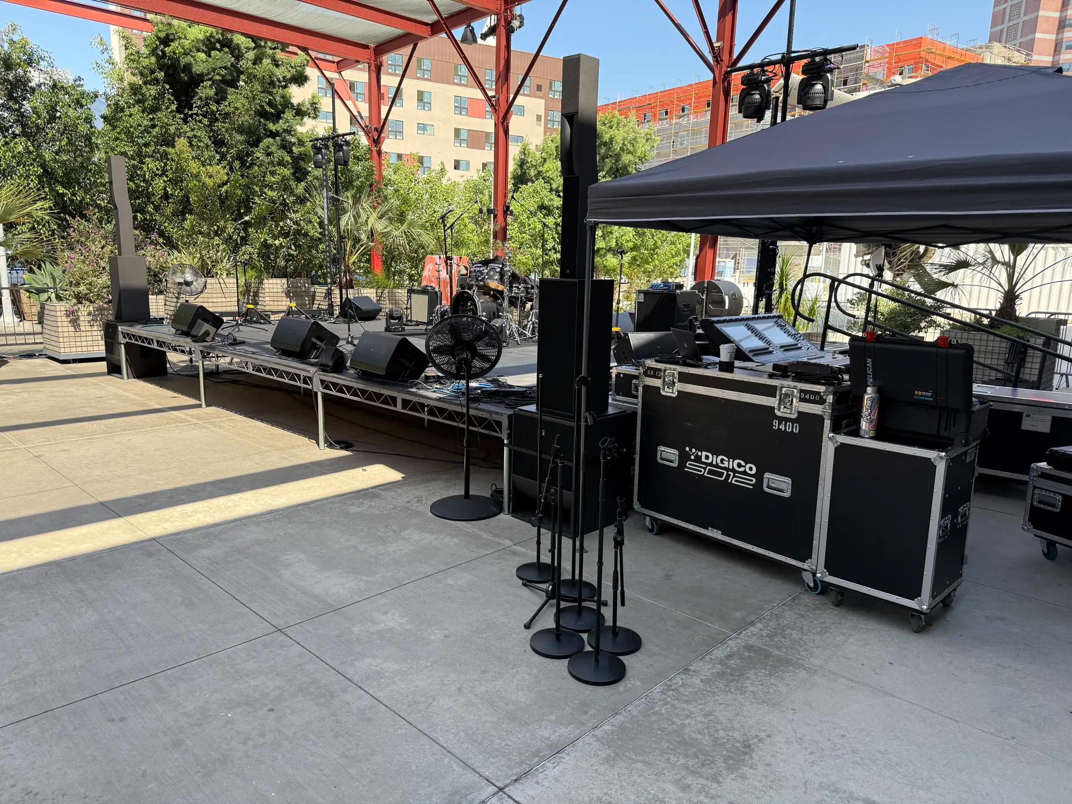 MOCA 2025 Concert Stage - sound by PFL Pro Sound