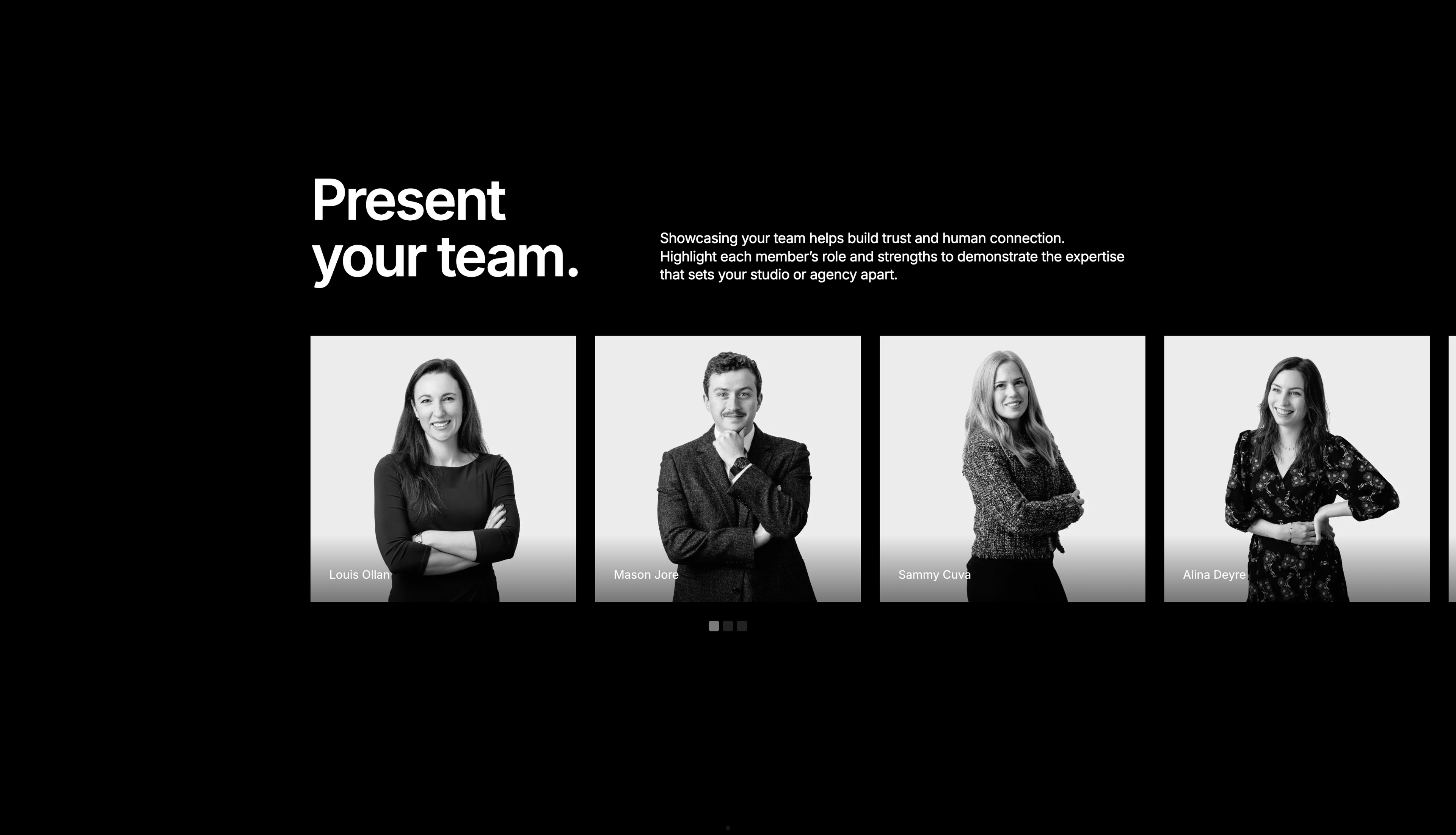 Team block