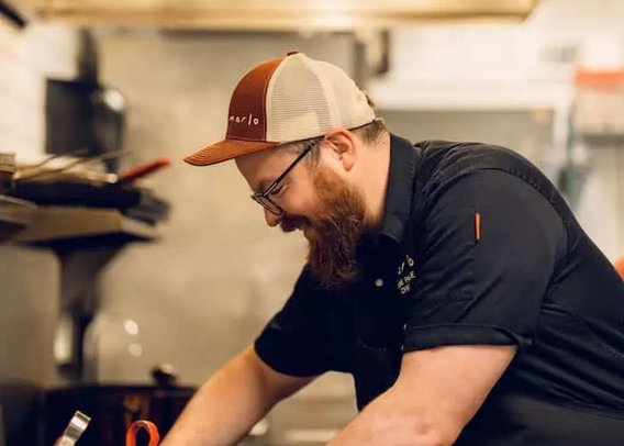 Robbie Parise, Head Chef at Marlo