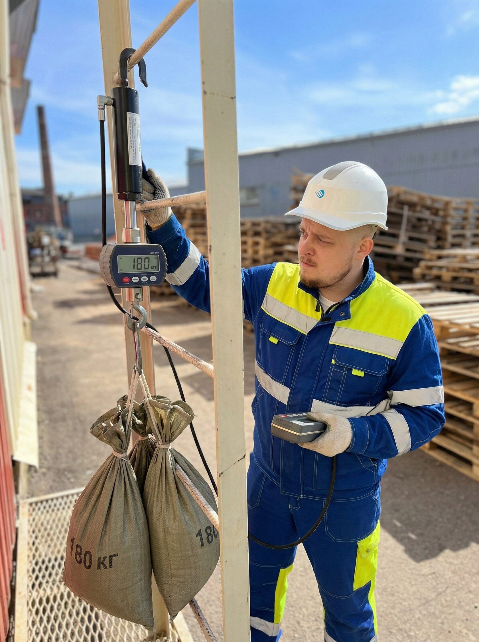 Испытание пожарных лестниц П1/П2