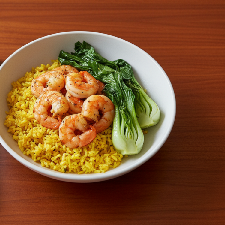 Sautéed Shrimp Bowl