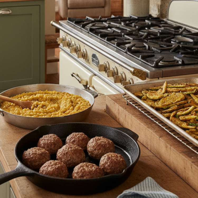 Herb-Rolled Turkey Meatballs
