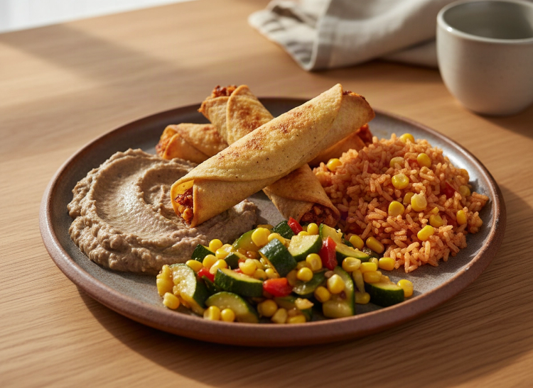 Crispy Chicken Taquitos