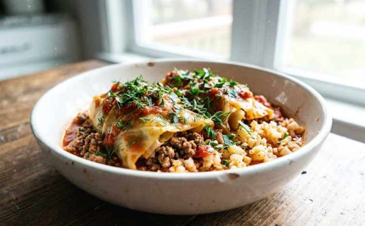 Beef Cabbage Roll Skillet