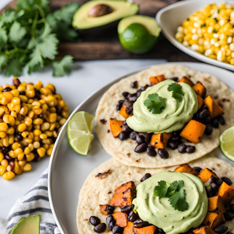 Sweet Potato Black Bean Tacos