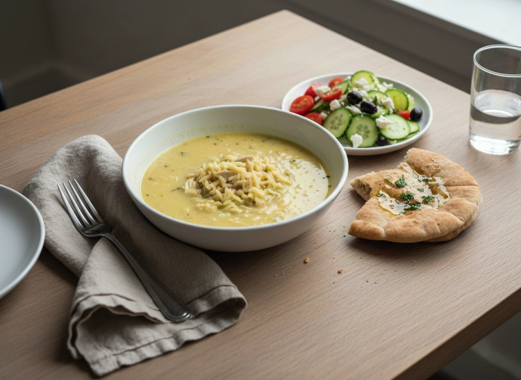Chicken Avgolemono Soup