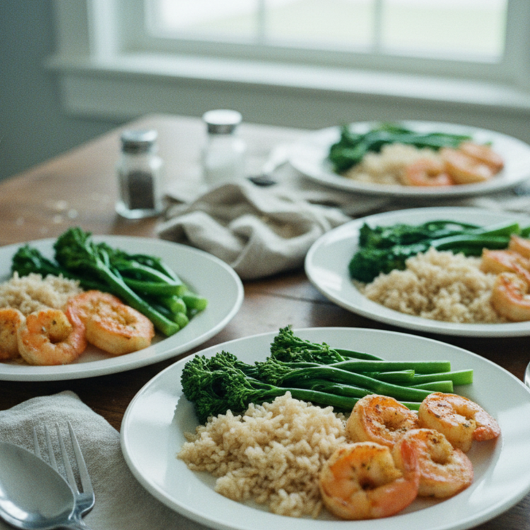 Lemon-Pepper Shrimp