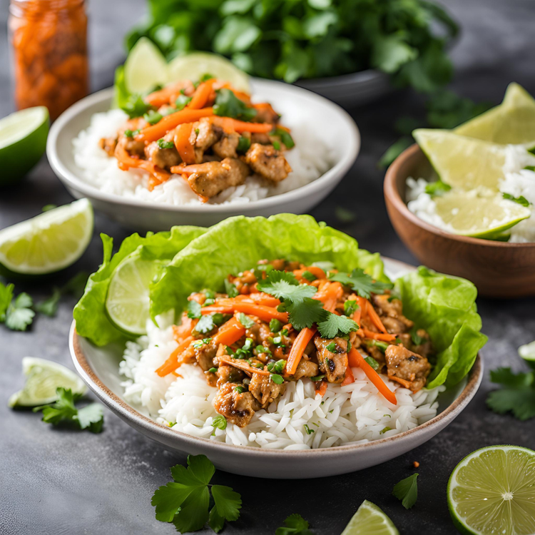Chicken Lettuce Wraps