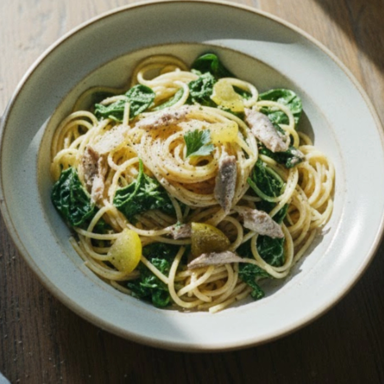 Sardine Lemon Pasta