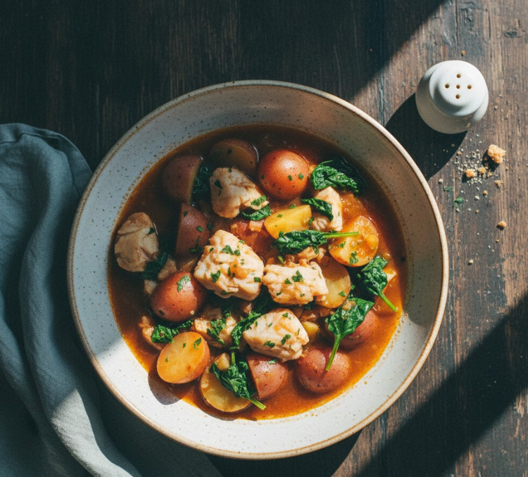 Mediterranean Cod Stew