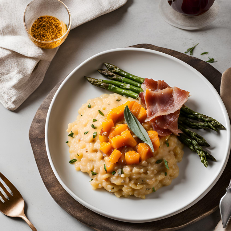Prosciutto Butternut Sage Risotto